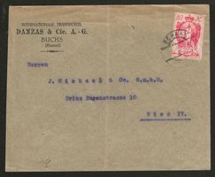 1920 : Liechtenstein Brief mit Nr. 34 : KP 120.--