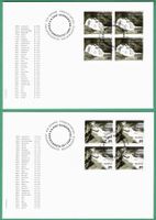 2007  4 Block FDC  Sicht   Ausländische Künsler    SBK 59.20