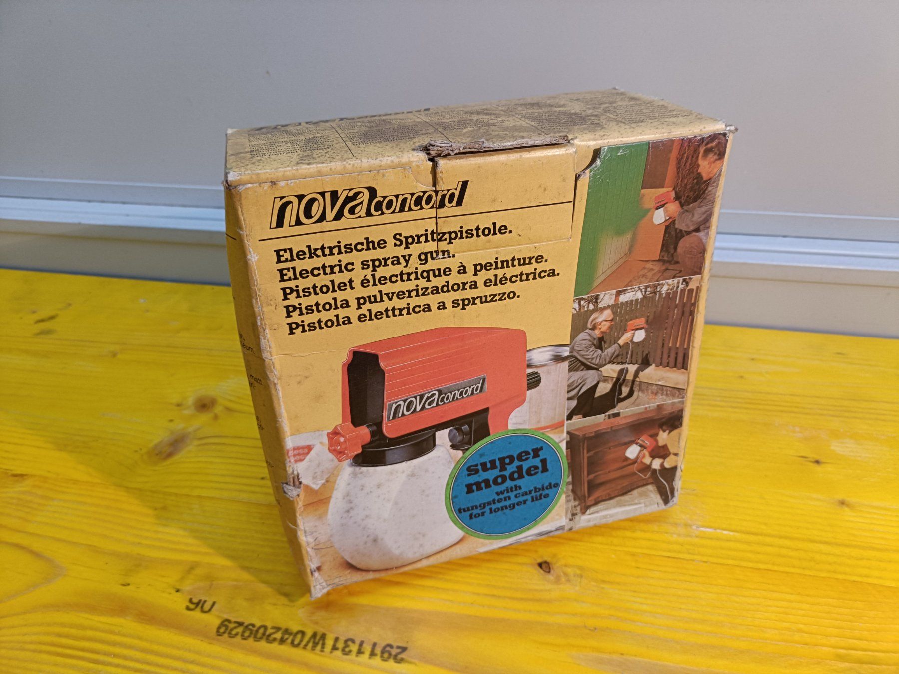 Tutti gli attrezzi: Nova Concord Super E-Farbspritzpistole, Vintage, Top! – Nuovo e nell'imballaggio originale da Hombrechtikon venduto da Unser_Hofer 3