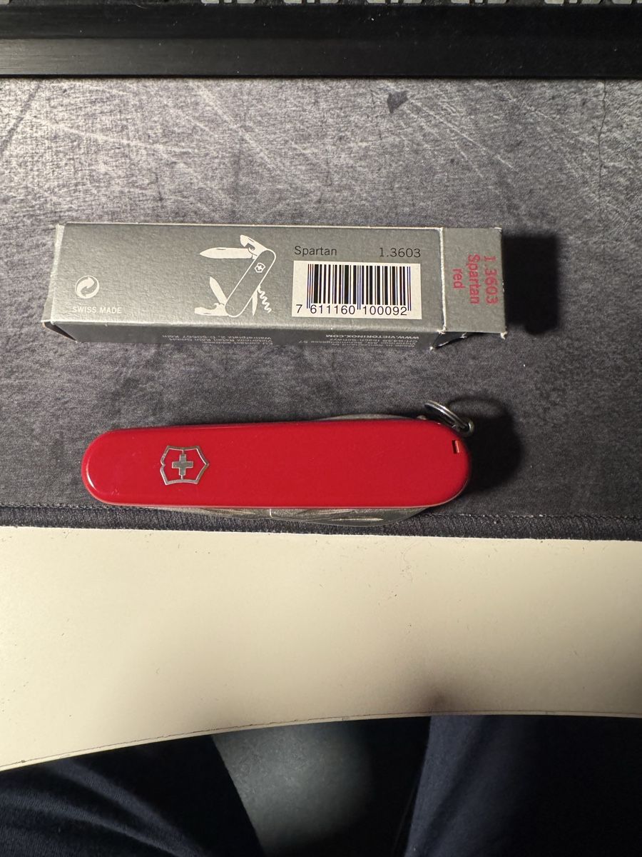 Victorinox Coltelli tascabile: Victorinox spartan red NEU – Nuovo e nell'imballaggio originale da Sissach venduto da D.Siech
