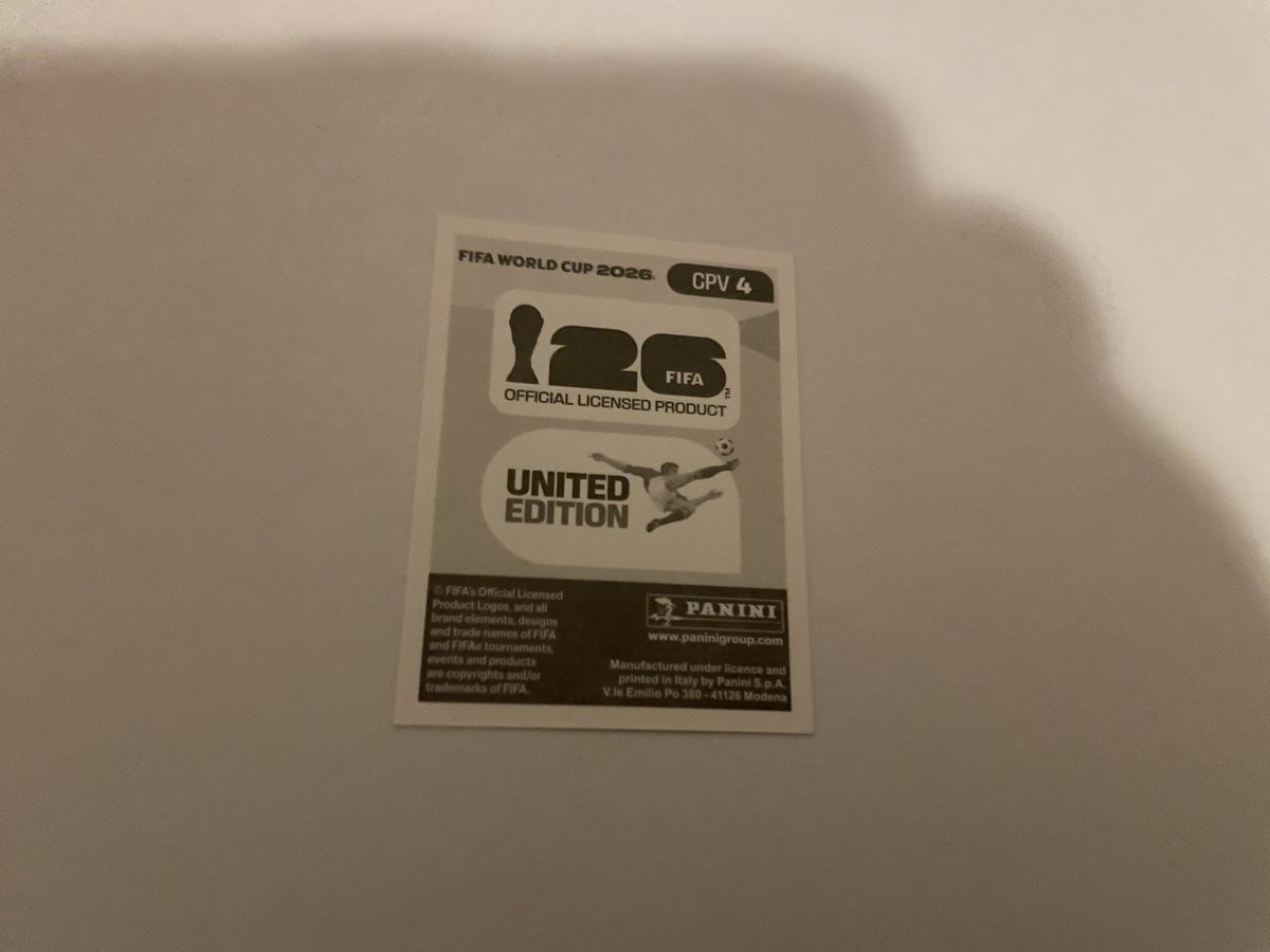 Panini Carte collezionabili: FIFA WM 2026 Pico CPV 4 – Nuovo (secondo la descrizione) da Winterthur venduto da Cobraforce 1