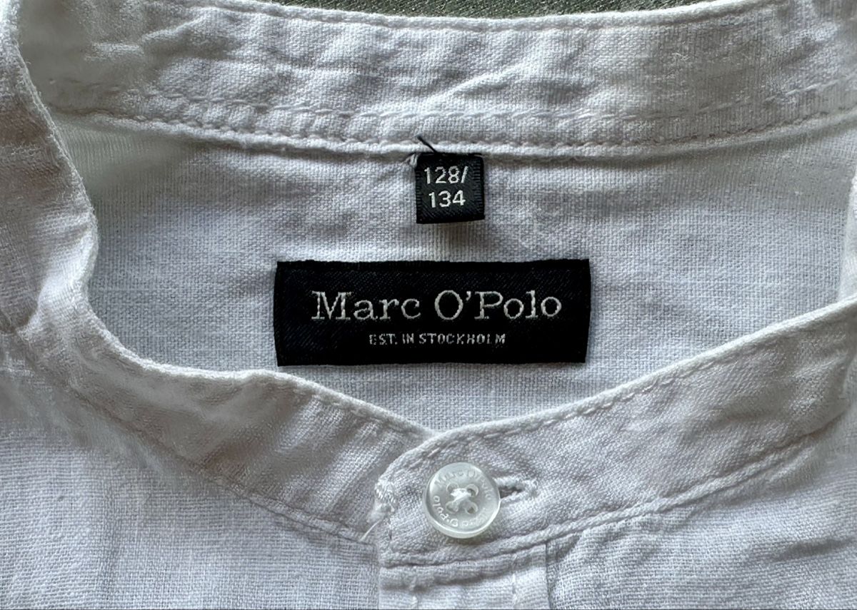 Camicie, T-shirt & Polo: Camicia in cotone e lino Marco Polo – Usato da Castel San Pietro venduto da Moregi 2