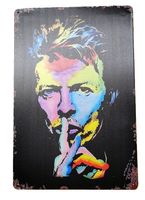 BOWIE - Blechschild  (neu/OVP)