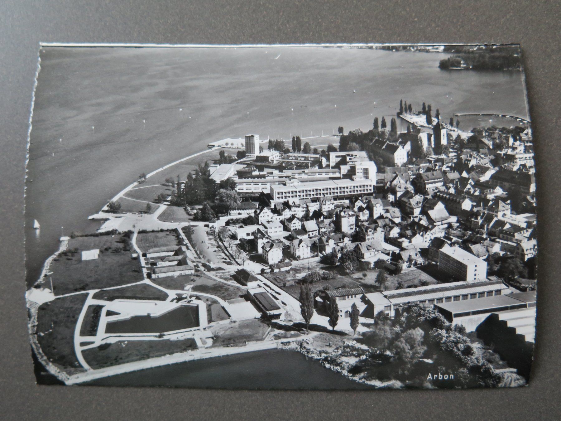 Cartoline postali: ARBON - FLUGAUFNAHME – Usato da Wittenbach venduto da lipasal