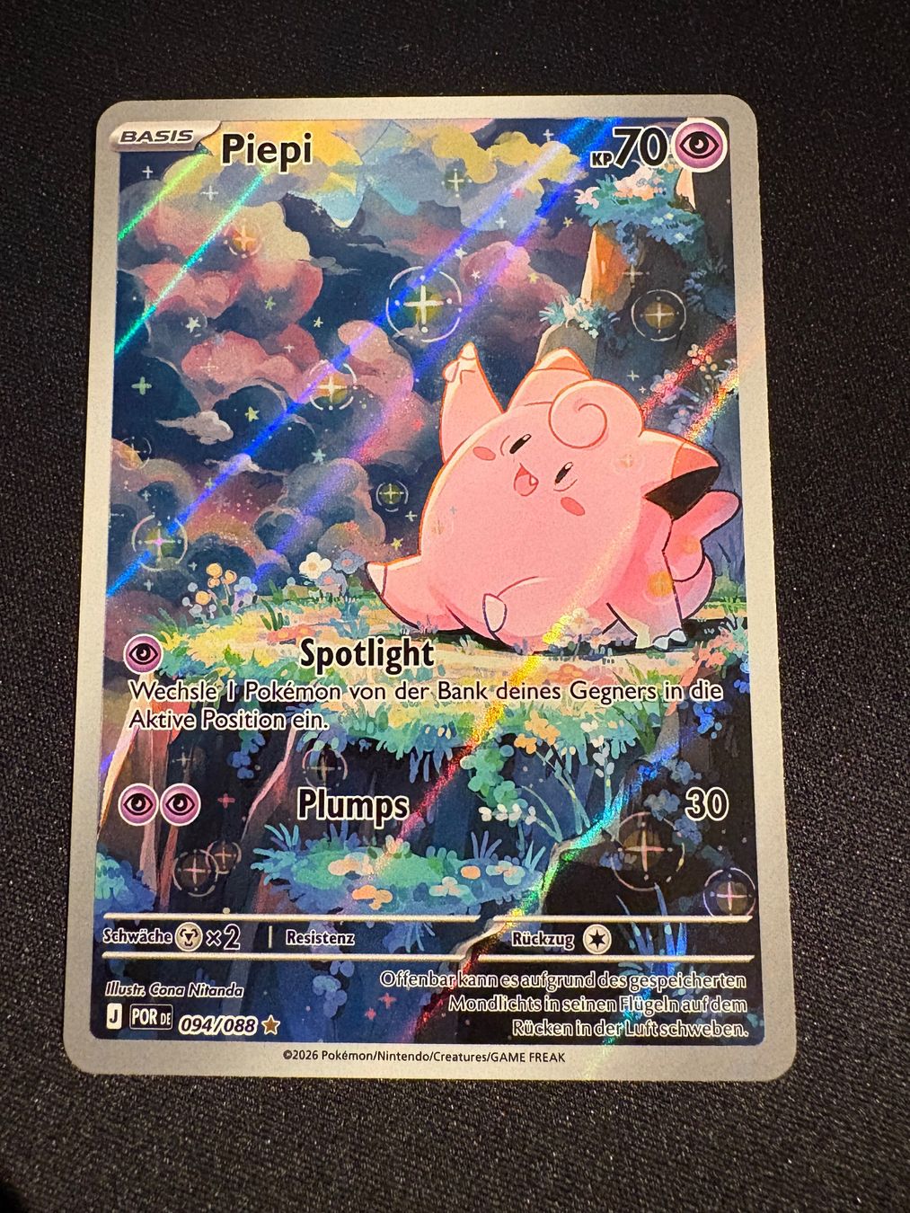 Pokémon Carte collezionabili: Piepi POR 094 Deutsch ab 1.- – Nuovo (secondo la descrizione) da Allschwil venduto da leo_lft5 1
