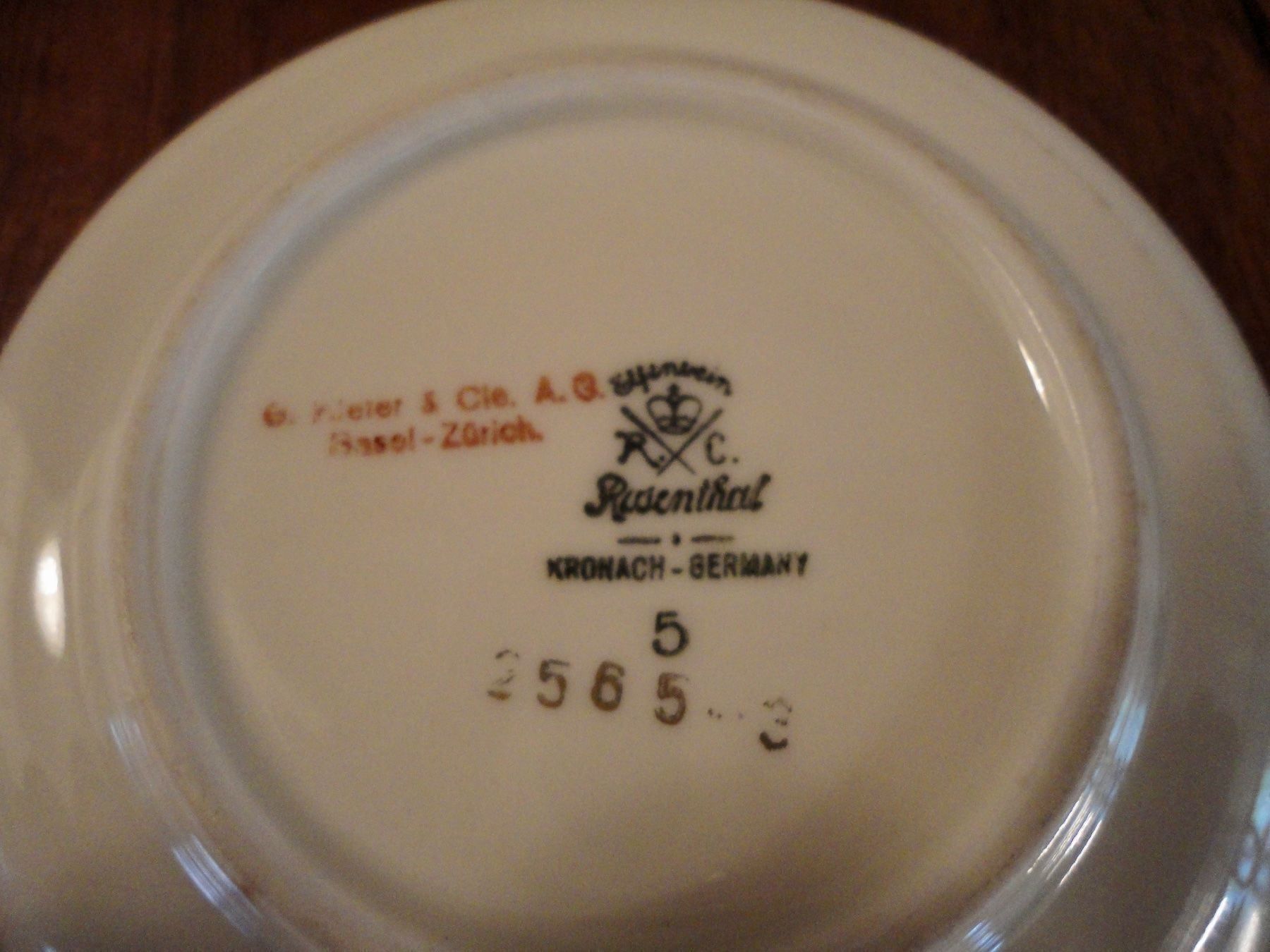 Rosenthal Teller: ALTE ROSENTHAL PRALINENTELLER – Gebraucht aus WÄDENSWIL von katti01 3