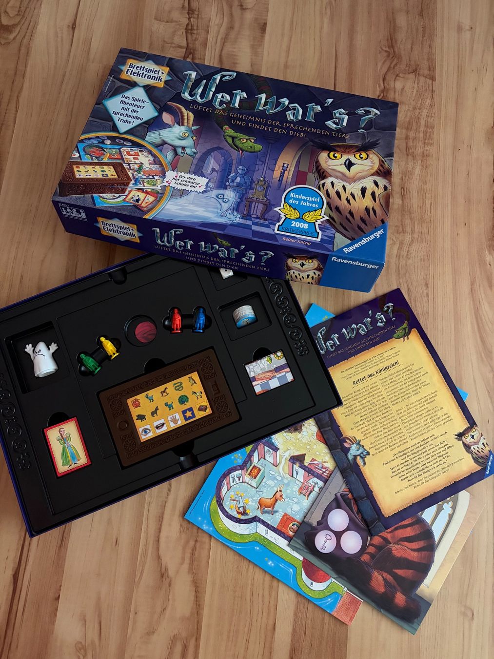 Ravensburger Spiele: **Ravensburger Spiel 2008 "wer war's ?"** – Gebraucht aus Wettingen von Muggers 2
