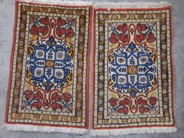 2 Orientteppiche, handgeknüpft 40x60 neu