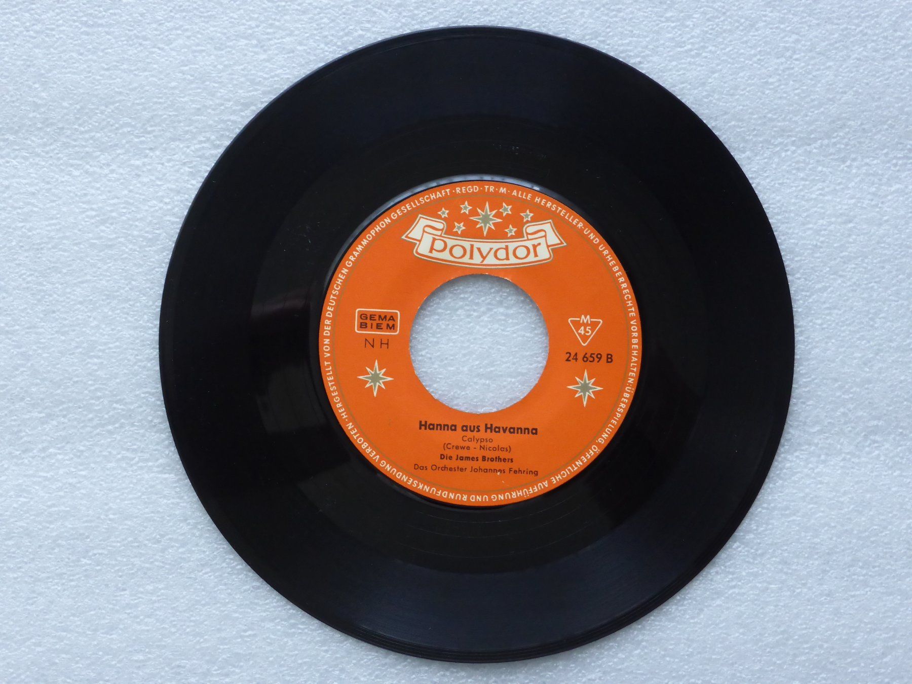 Dischi in vinile: Vinyl Single   JAMES BROTHERS – Usato da Küssnacht am Rigi venduto da Mondkinder 2