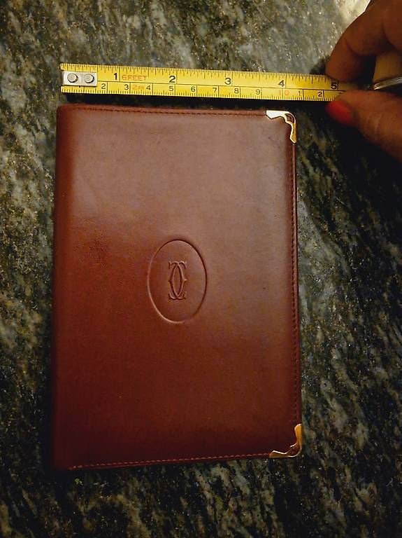 Cartier Portafogli: Cartier Brieftasche Leder – Usato da Bassersdorf venduto da Nellin 3