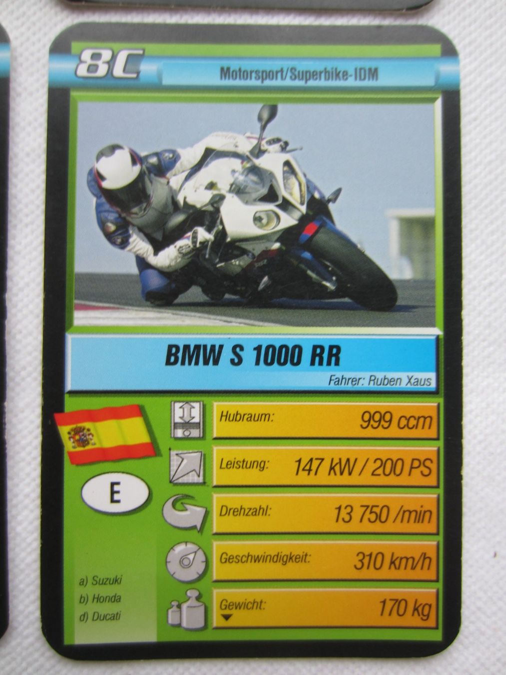 Ravensburger Giochi: HOT BIKES Quartett Ravensburger Spielkarten – Nuovo (secondo la descrizione) da Sursee venduto da Tschiger 5