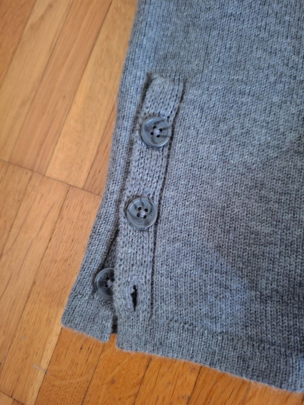 Jacken: Strickjacke  Adolfo Dominguez  anthrazitfarben  Grösse 7 – Neu (gemäss Beschreibung) aus Zürich von Daniel517 5