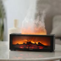 LED Elektrokamin Tischkamin Deko Kamin mit Flammeneffekt