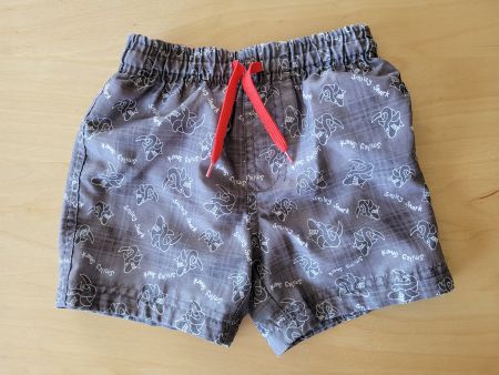 Badehose Badeshorts Smiley Shark - Grösse 86 / 92