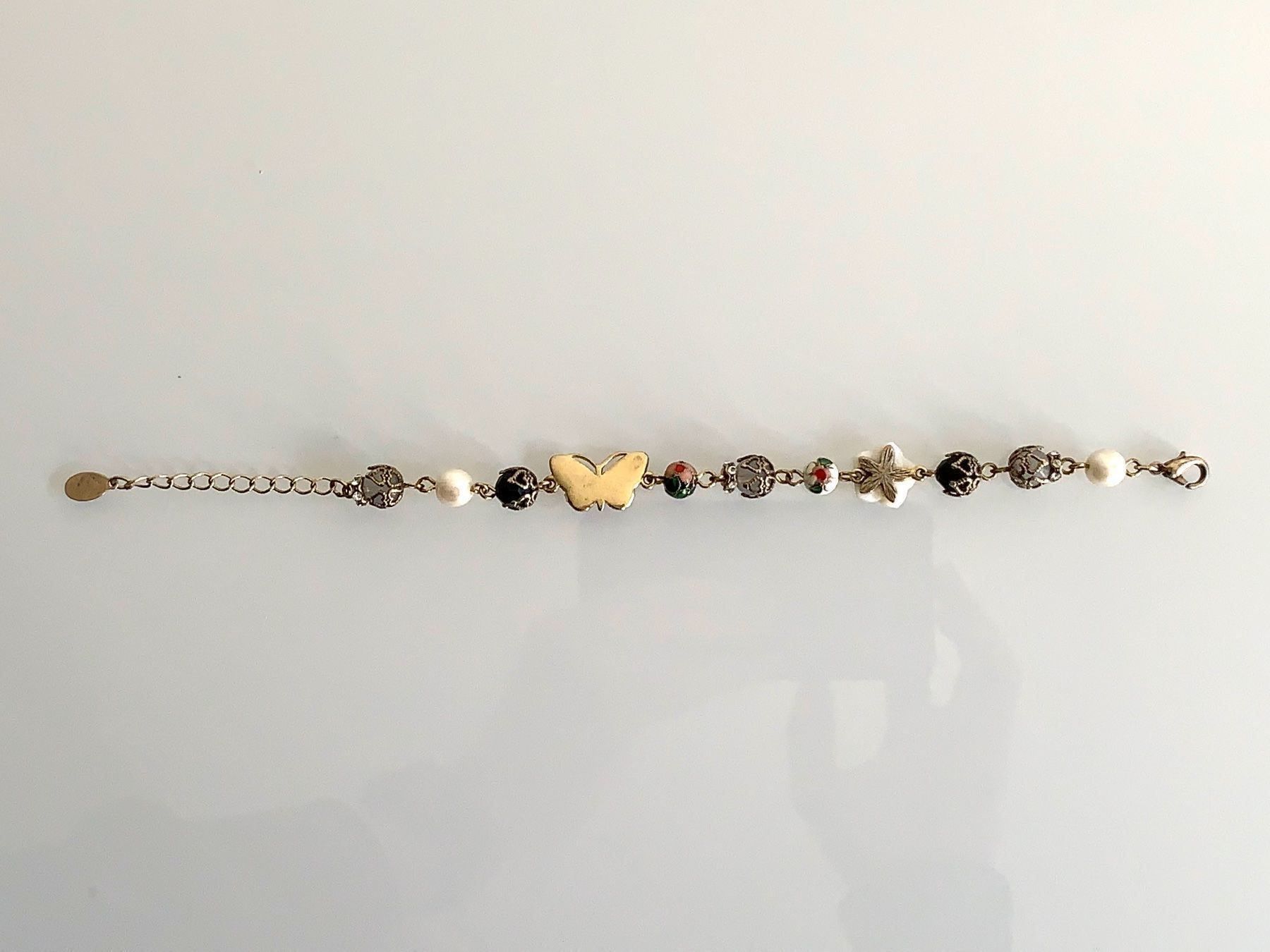 Bracciali & Braccialetti: Verspieltes Schmetterlingsarmband – Usato da Bern venduto da Fraeuleinhonig 9
