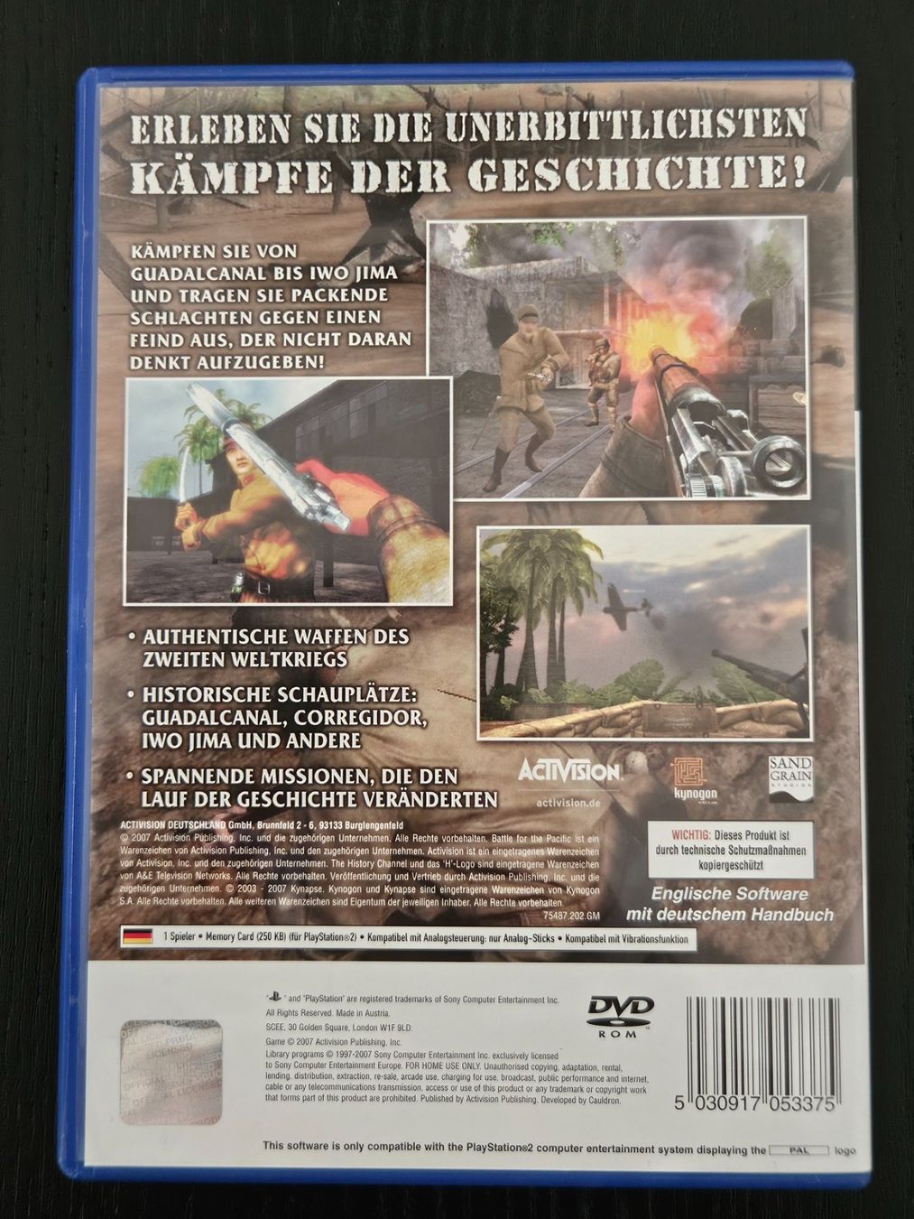 Sony Giochi: Battle for the Pacific (PS2) – Usato da Zürich venduto da sodamnme 2