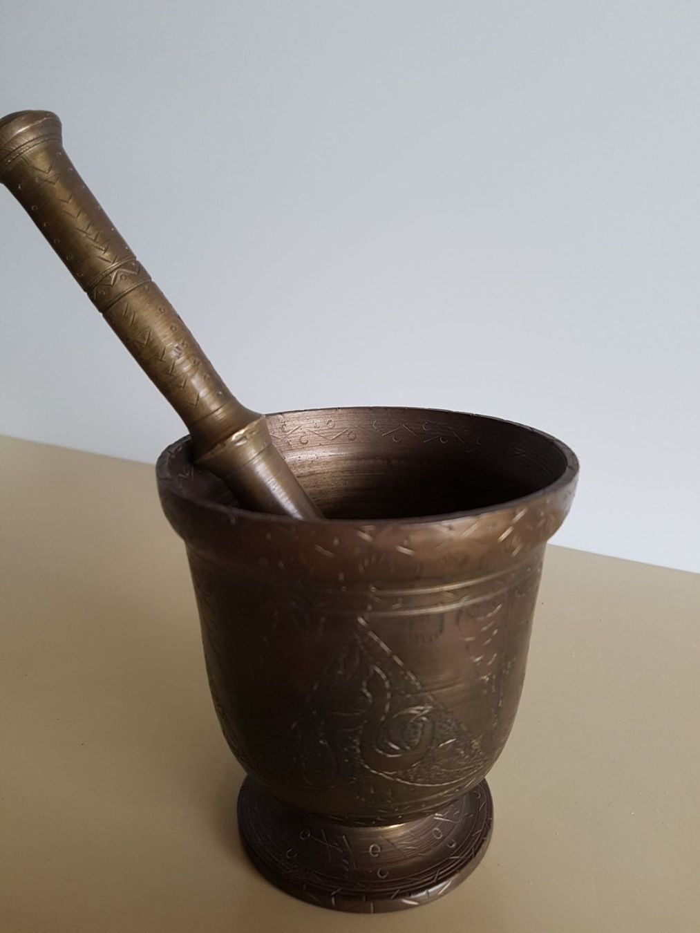 Altro per cucinare: Antikes Mörser Set Bronze – Usato da Opfikon venduto da koiliebhaber 1
