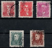 Lot de 5 timbres du Brésil, rares! - 1930 -  Obl.