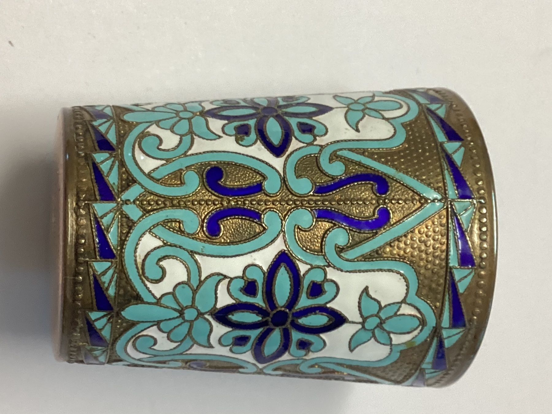 Behälter & Ähnliches: Alter Becher Cloisonne Emaille, Vintage – Gebraucht aus Eglisau von mar_5rn2 5