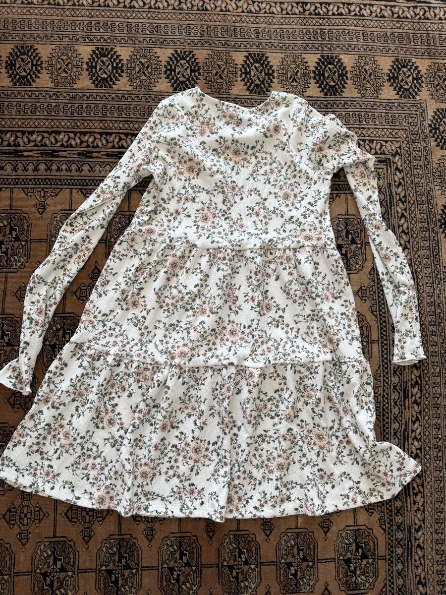C&A Vestiti: C&A Kleid, XS Blumenmuster, Langarm – Usato da Locarno venduto da Ery02 1