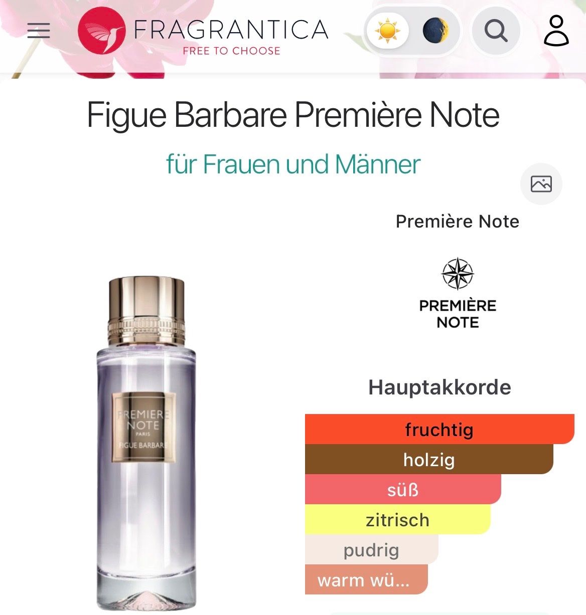 Profumi & Eau de Toilette: Premiere Note - Fig Barbare - EdP 50m – Nuovo (secondo la descrizione) da Luzern venduto da eli_5xnv 4