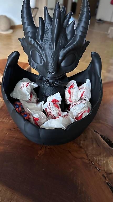 Ciotole: Snackdrache - Obst/Snackschale mit drachenoptik – Nuovo (secondo la descrizione) da Therwil venduto da Titan_Tech 2