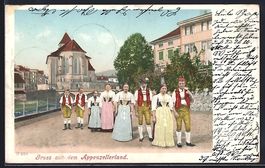 Gruss aus dem Appenzellerland, Mädchen 