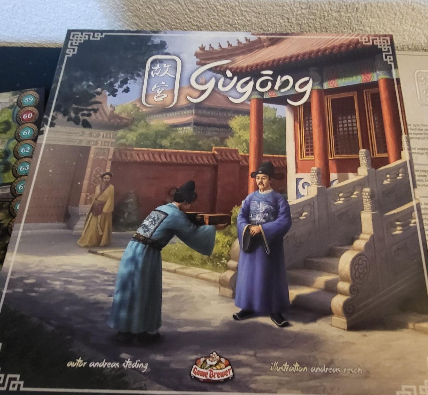 Giochi: Gugong Brettspiel mit 3 Erweiterungen – Usato da Lostorf venduto da Meip
