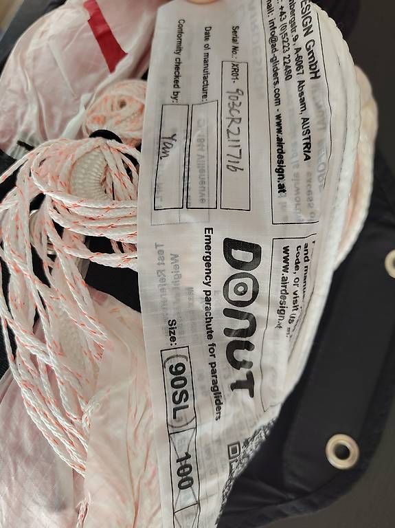 Flug- & Drachensport: Donut 90SL + Advance Ziplight – Gebraucht aus Haute-Nendaz von vin_fm7p 2