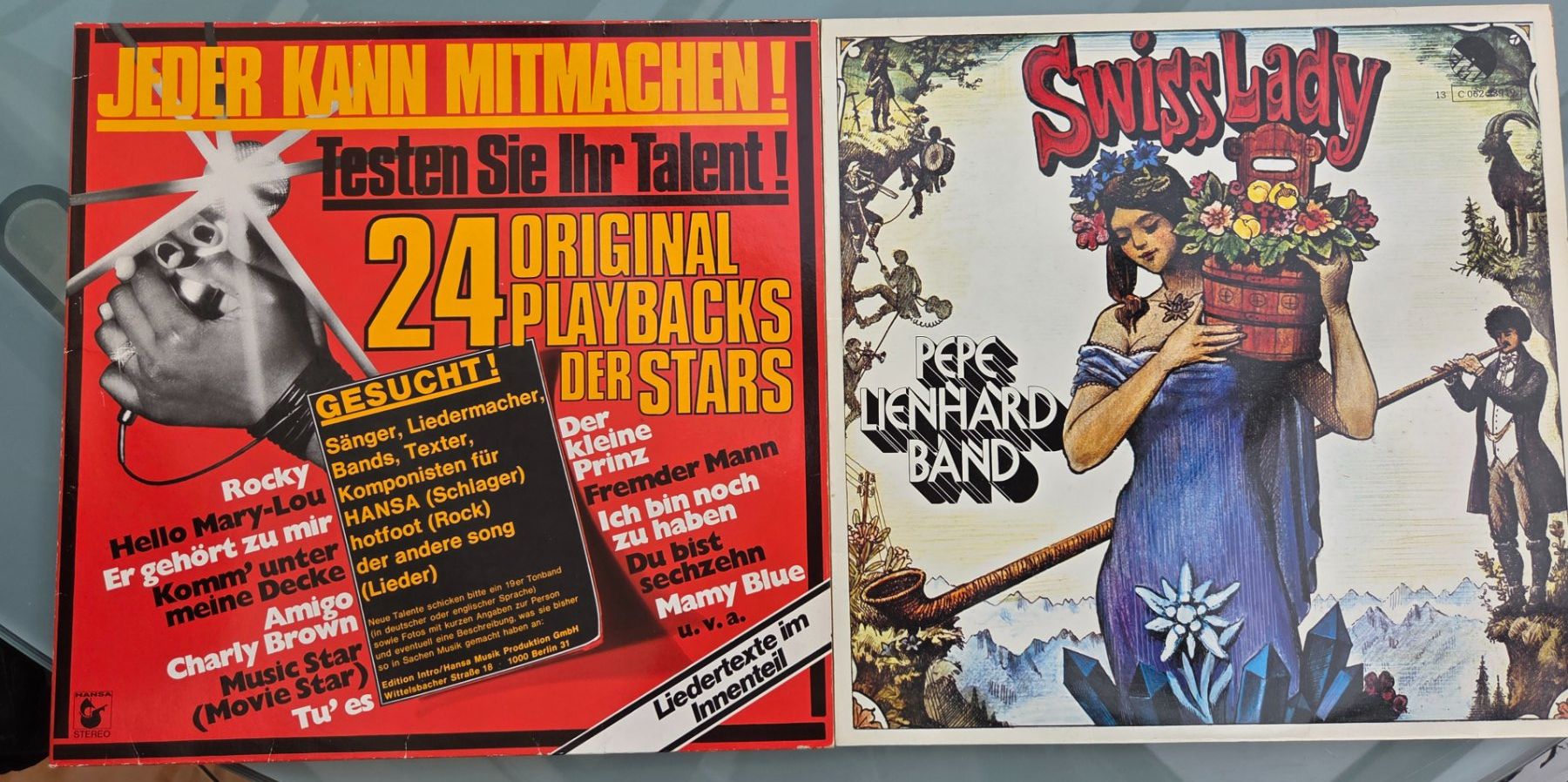 Dischi in vinile: Original Schallplatten "Jeder kann mitmachen" & Swiss Lady – Usato da Pratteln venduto da Barfuss999