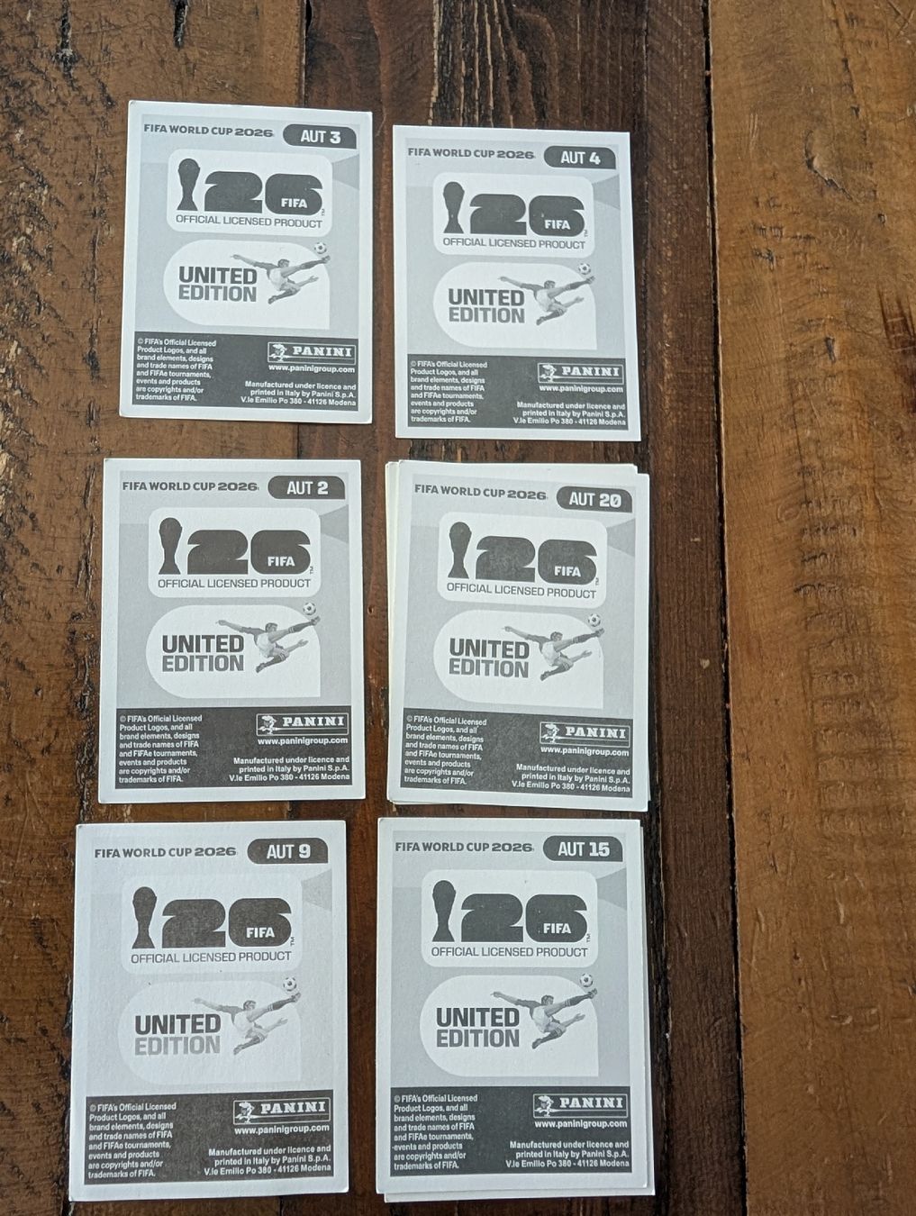 Panini Cartes à collectionner: Panini Austria – Neuf (Voir description) à Gebenstorf par fa1zz 1