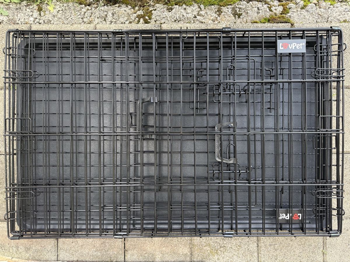 Gabbie, trasporto & Sicurezza: LOVPET Hundekäfig NEU - klappbar – Nuovo (secondo la descrizione) da Dickbuch venduto da Kellerstar 1