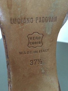 Scarpe da donna: Luciano Padovan Mules, Leder, Gr. 37,5 – Usato da Villmergen venduto da Czuesi 4