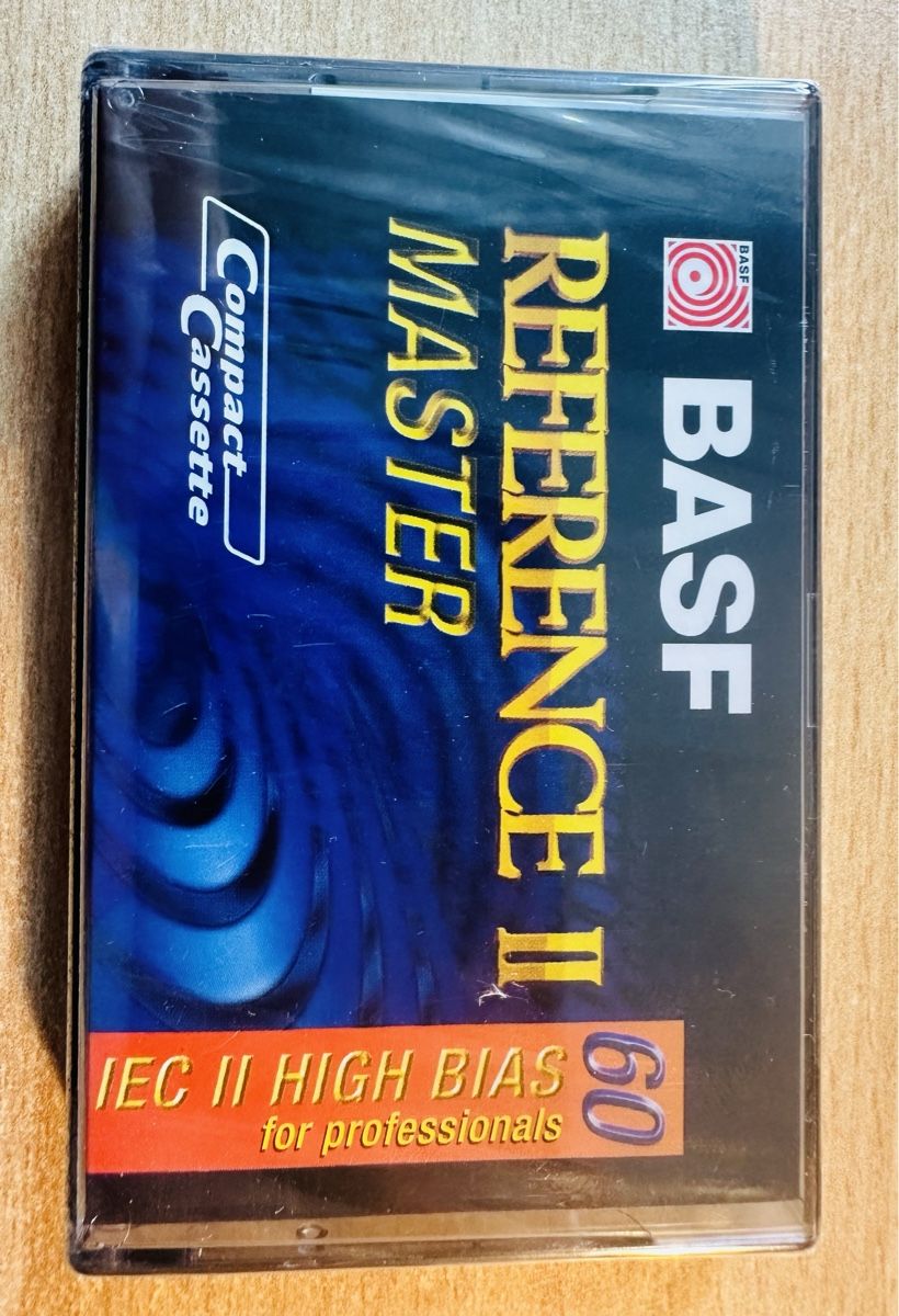 Musicassette: BASF REFERENCE II MASTER, Typ II, 60 Min. for professionals – Nuovo e nell'imballaggio originale da Lenzburg venduto da Cazador