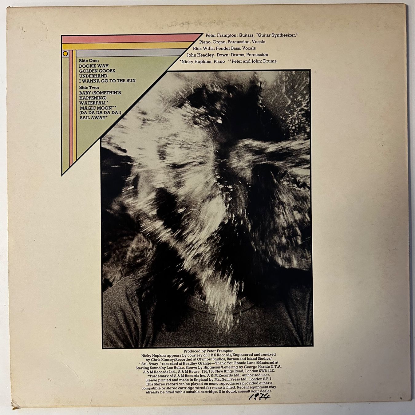 Dischi in vinile: Peter Frampton - Somethin's Happening, Vinyl-LP – Usato da Aesch BL venduto da BernisFlomi 1