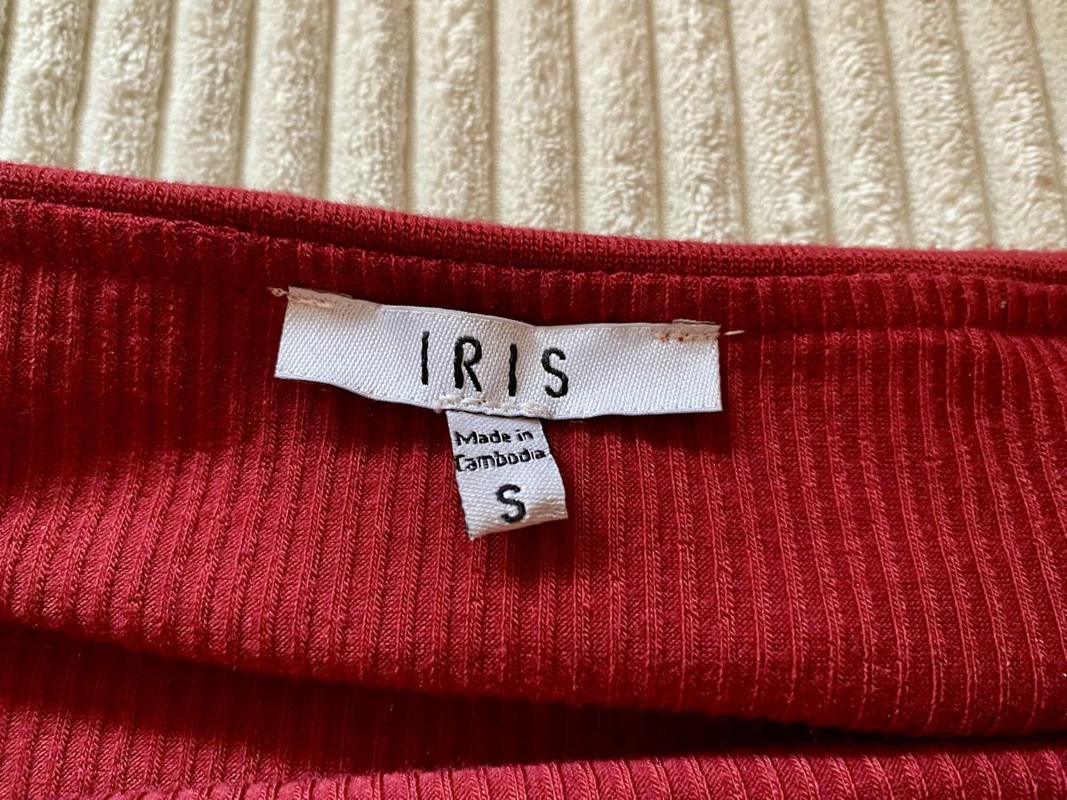 Maglioni & Felpe: Sweatshirt Oberteil Pullover Crop Rot Weiss Boho NEU Gr S – Nuovo (secondo la descrizione) da Langnau am Albis venduto da cynthia.jolene 3