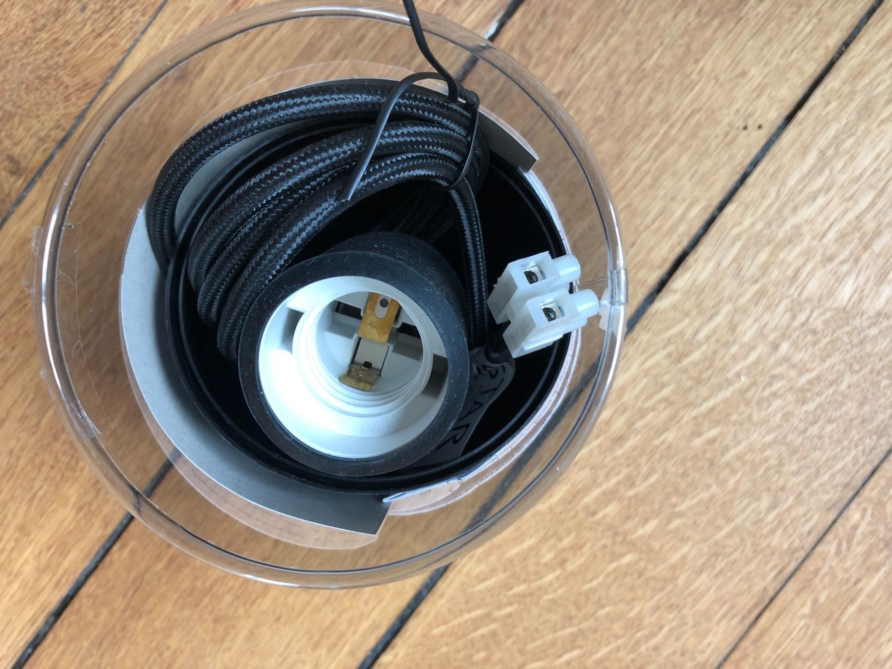 Kabel: NEU: Lampenfassung mit Kabel & Baldachin – Neu (gemäss Beschreibung) aus Zürich von triangular 2