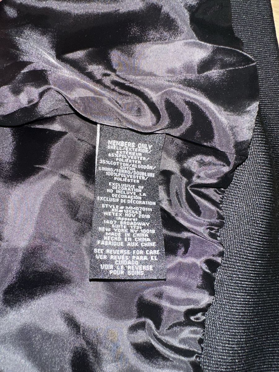 Vestes: Schwarze Members Only Jacke – Neuf (Voir description) à Liebefeld par tru_cj95 3
