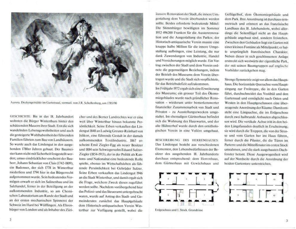 Libri: Museum Lindengut in Winterthur – Usato da Flims - Dorf venduto da Stagediver 1