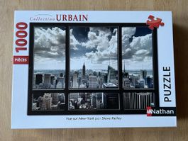 Puzzle Nathan 1000 pièces - Vue sur New-York - Complet