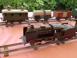 75 Jahre alte Märklin- und Buco Modelleisenbahn Spur 0