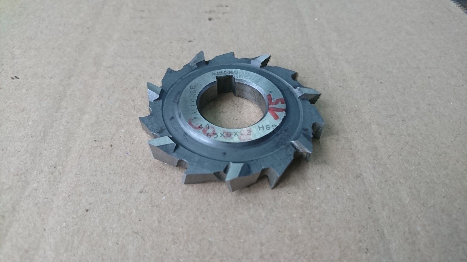 Tutti gli attrezzi: HSS Scheibenfräser 62x8mm – Usato da Pfäffikon ZH venduto da 1252 1
