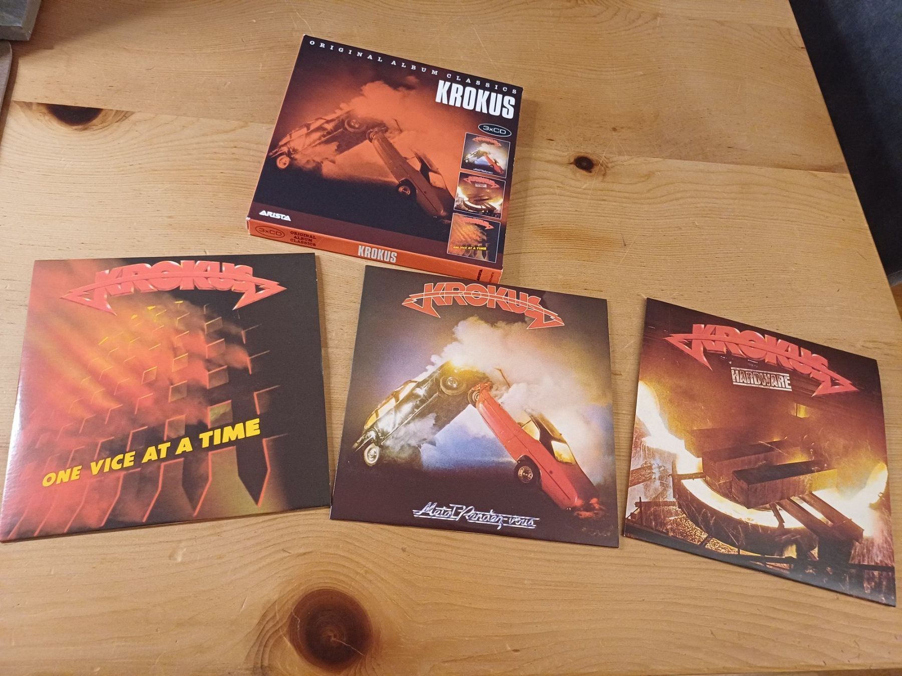 CD: Krokus: Original Album Classics auf 3 CDs – Usato da Jona venduto da Rreto71 1