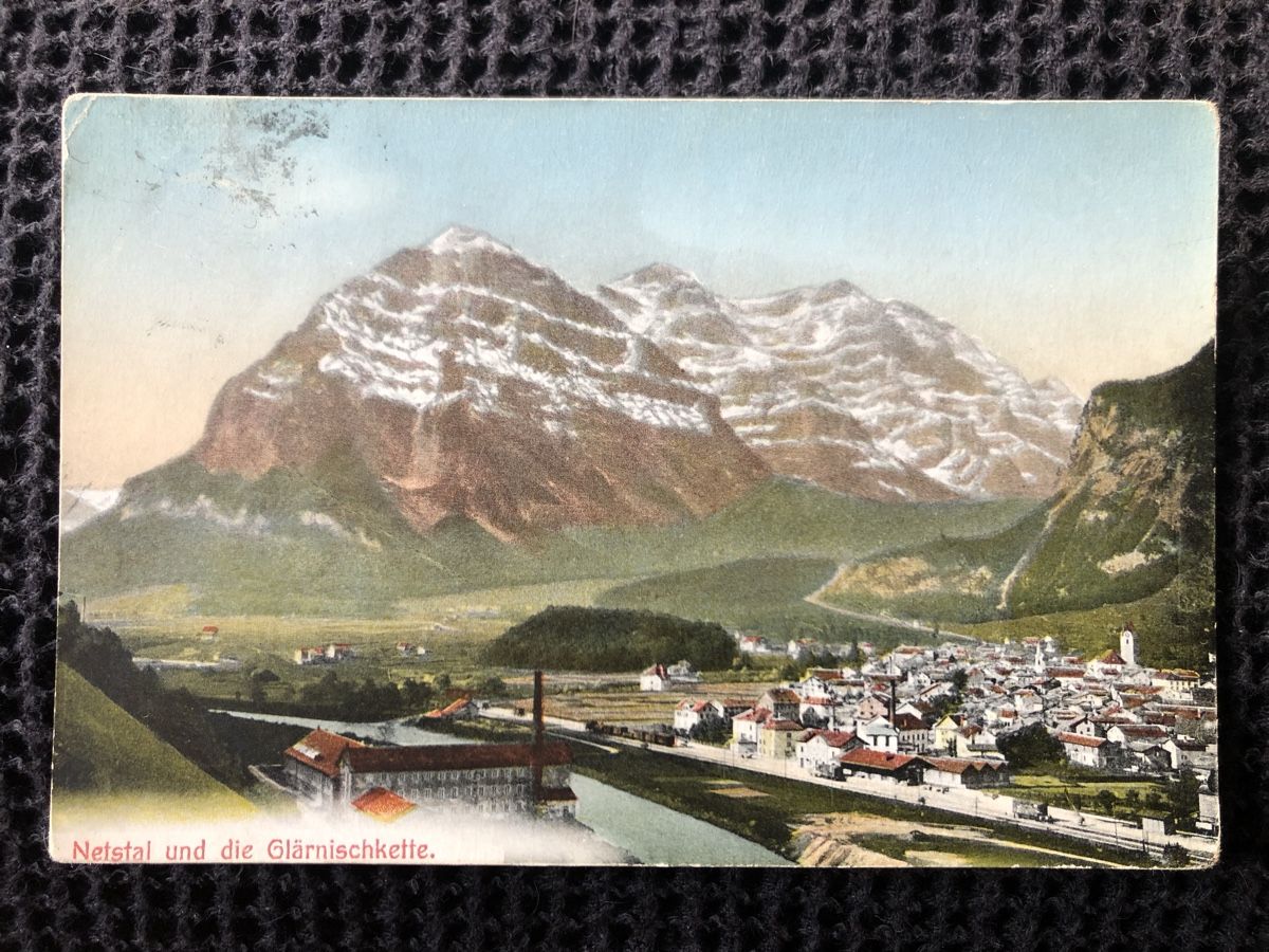 Cartes postales: Ansichtskarte Netstal – D'occasion à Näfels par fritzjk