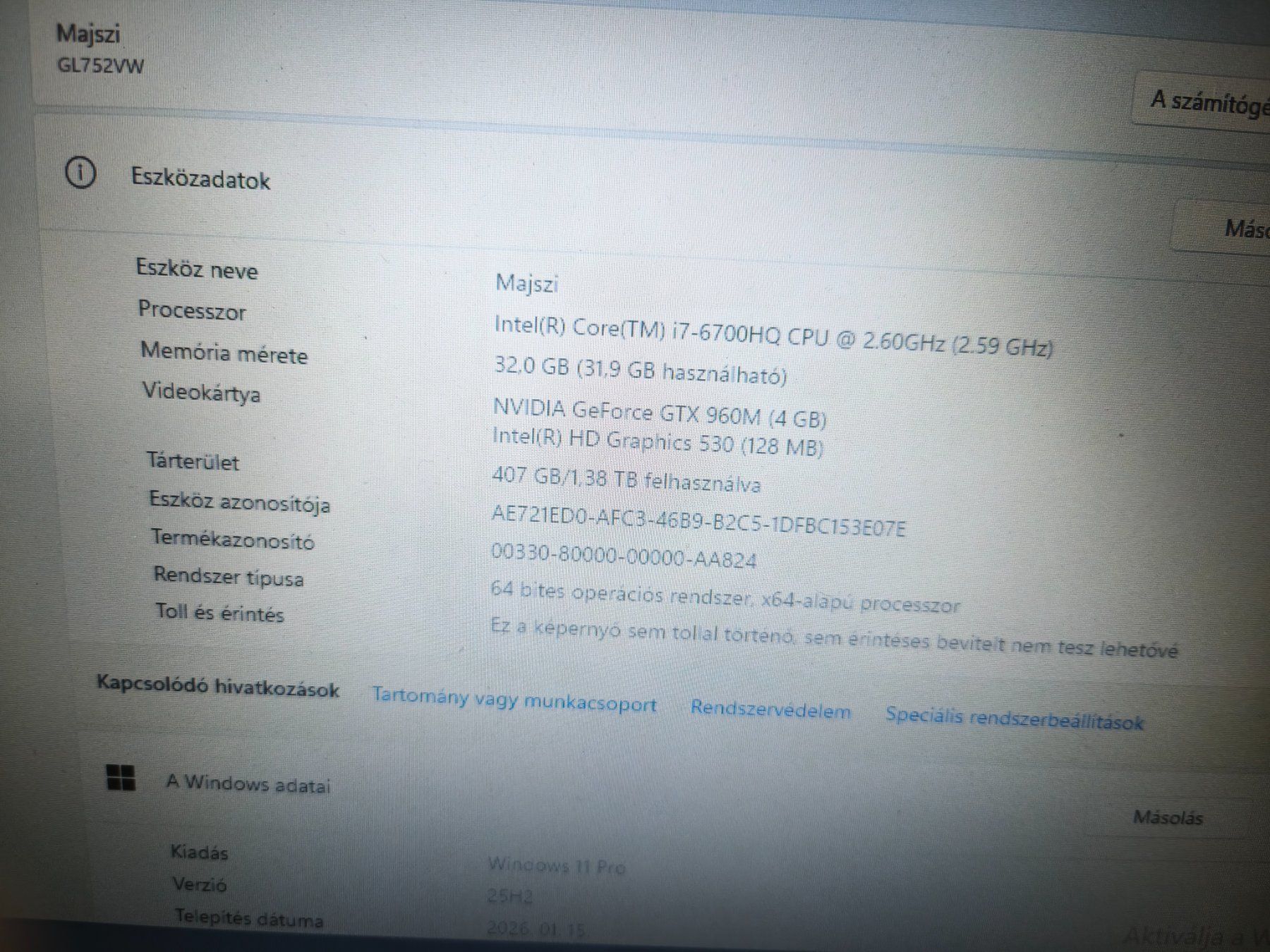 Asus Notebook: Asus gl752vw gamer laptop – Usato da Stein AG venduto da zit_8sh8 3