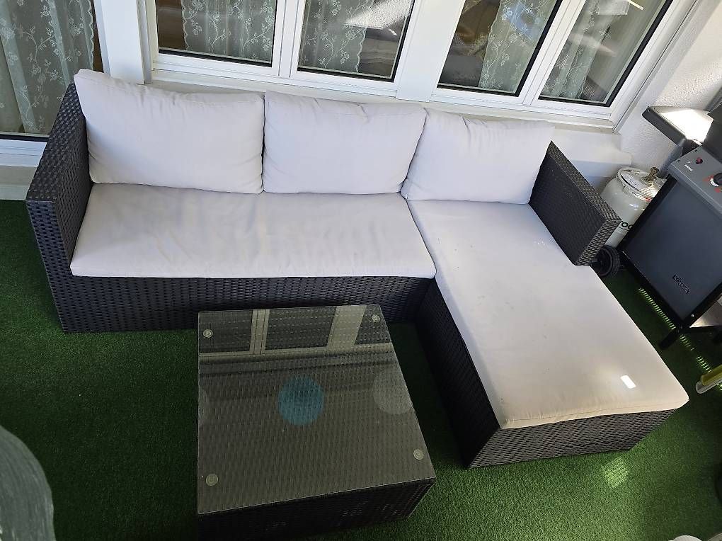 Sofas: Rattanlounge  – D'occasion à willisau par Heer87 3