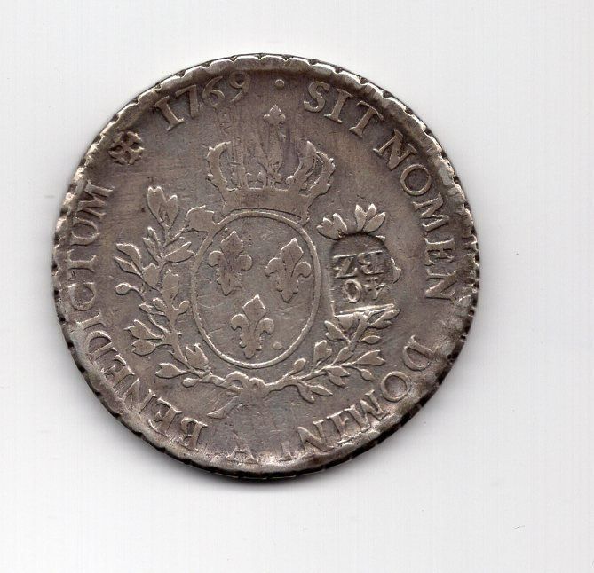 Alle Münzen: (1701) Bern Ecu, 1769 mit Gegenstempel – Gebraucht aus Rüthi (Rheintal) von erdnuessli1 1
