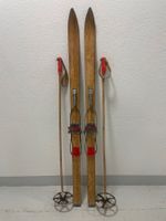 Ski (K 30), fahrbare Ski mit Kanten von ca. 1960