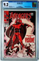 Avengers #57 (1968) Silver Age CGC 9.2 (Off-White to White)