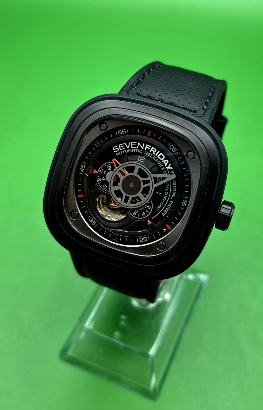 Omega Orologi: SEVENFRIDAY P3/01 AUTOMATIC INDUSTRIAL SERIE RELEASE #12885S – Nuovo e nell'imballaggio originale da Neftenbach venduto da Taschen-Uhren 1